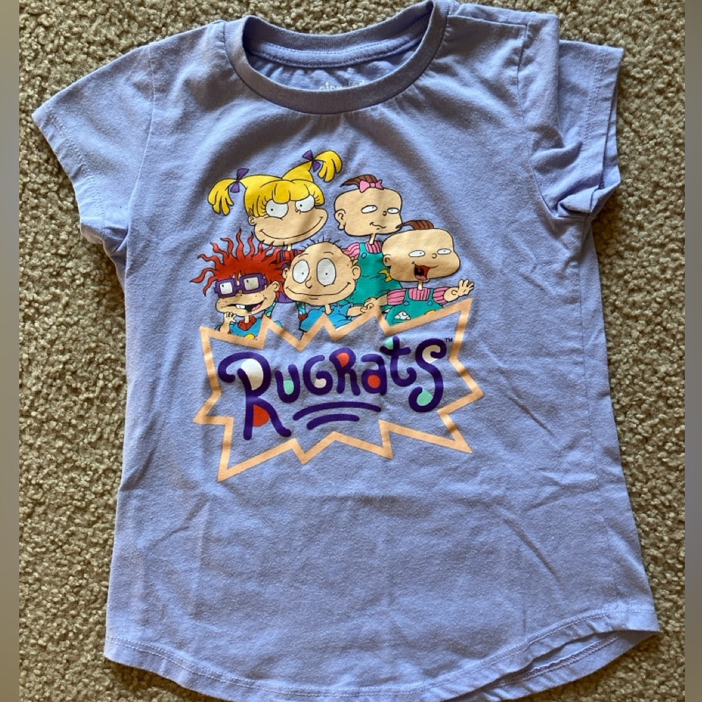 Nickelodeon Rugrats Purple Kids' T-Shirt